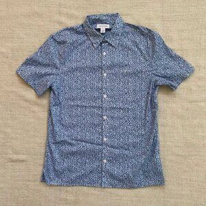 Calvin Klein Short Sleeve Button Up Shirt
